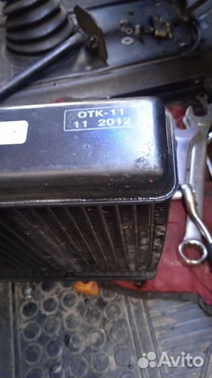 Радиатор отопителя газель медный