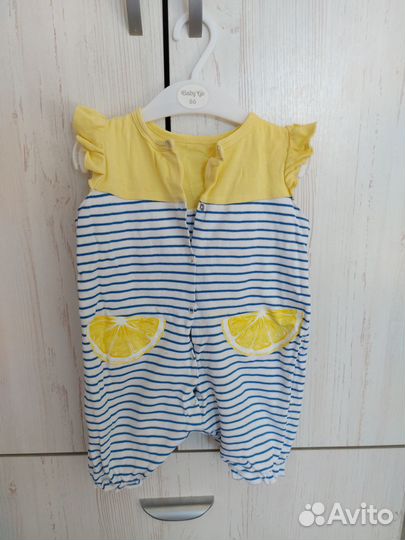 Летние наряды на девочку 1 годик