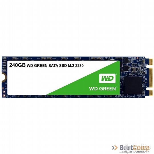 Жесткий диск SSD M.2 240GB WD WDS240G2G0B