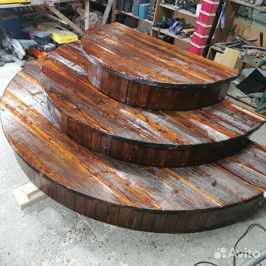 Ступени из массива