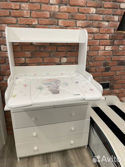 Пеленальный комод новый+ матрасик