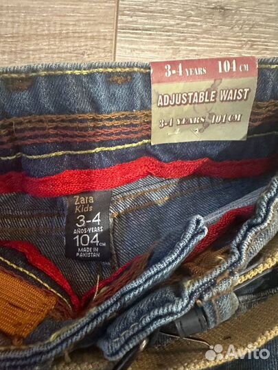 Джинсовые шорты zara для мальчика