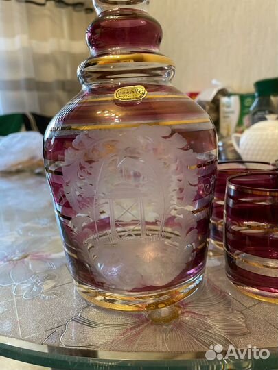 Шикарнейший набор богемия СССР