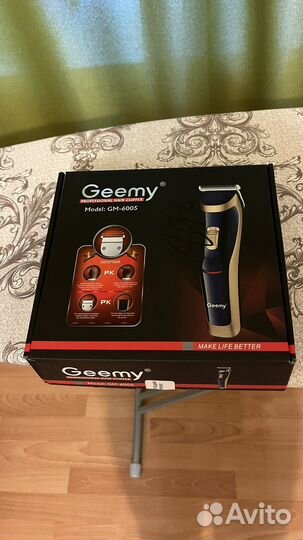 Машинка для стрижки волос Geemy gm-6005