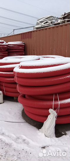 Гофра под кабель 40мм, гибкая