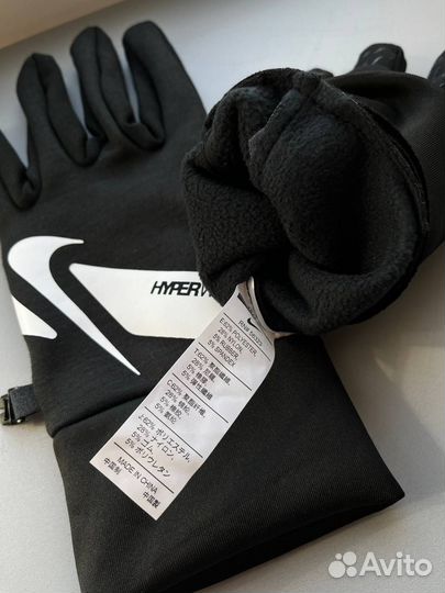 Перчатки nike hyperwarm