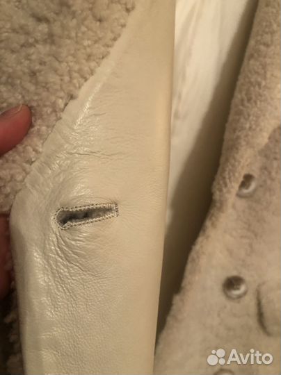 Пальто женское из овчины меховое