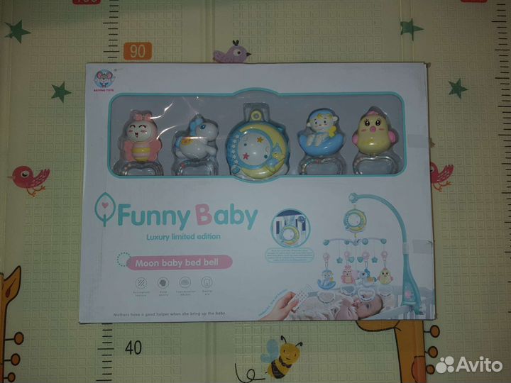 Мобиль на кроватку с проектором