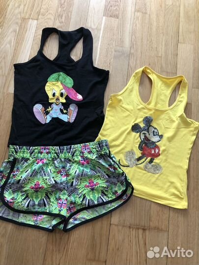 Шорты джинсовые пакетом