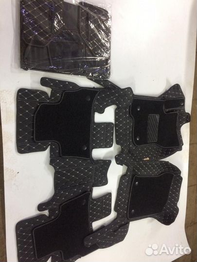 3D Коврики Range Rover Салон Багажник из Экокожи