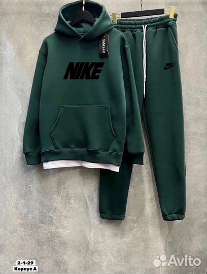 Костюм подростковый на флисе с капюшоном 134-164