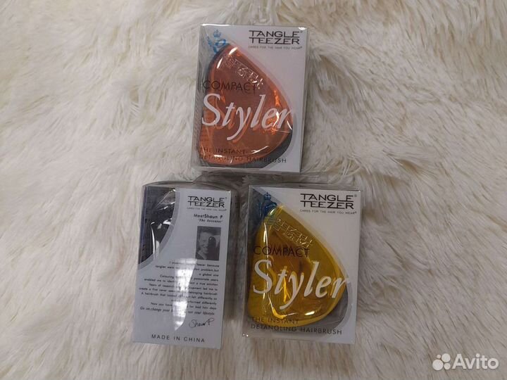 Массажная расческа компактная tengle teezer