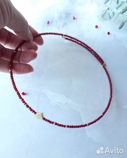 Чокер из натуральных камней