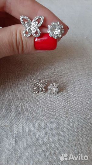 Серьги гвоздики