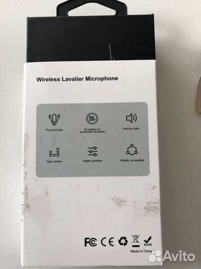 Беспроводной петличный микрофон для iPhone