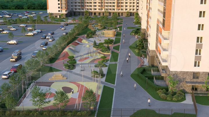 Квартира-студия, 22,7 м², 16/17 эт.