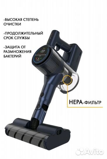 Вертикальный пылесос xiaomi Futula V14