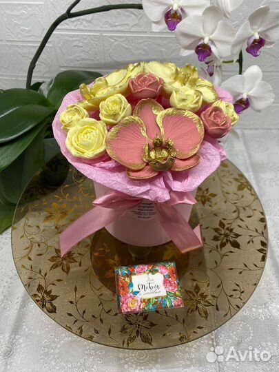 Сладкие букеты из зефира и шоколада к 1 сентября