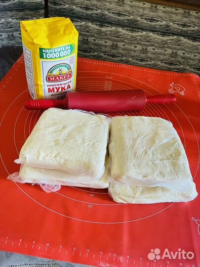 Слоеное бездрожжевое и дрожжевое тесто