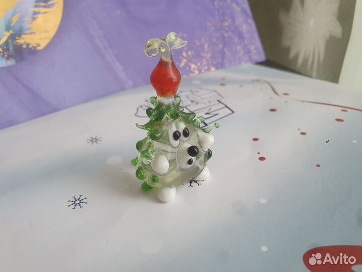 Стеклянные фигурки животных