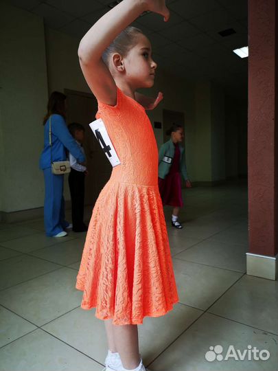 Платье для бальных танцев стандарт