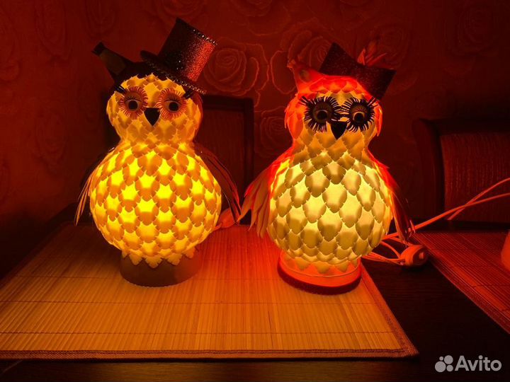 Сова-светильник