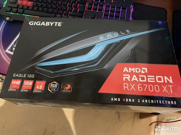 Видеокарта amd radeon rx 6700 xt