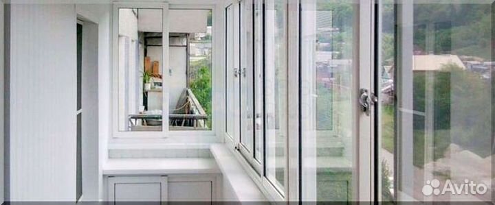 Пластиковое окно с установкой