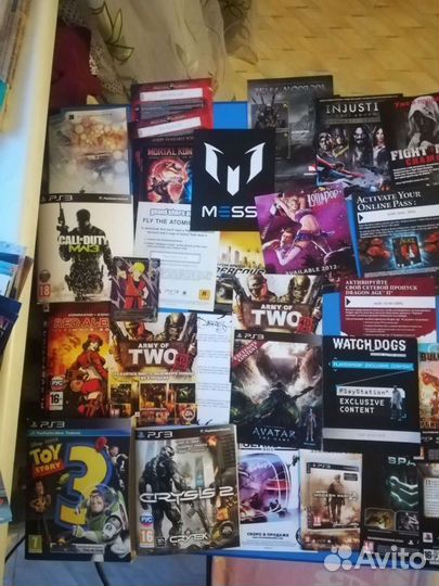 Мануалкартавкладышобложка для игр ps3