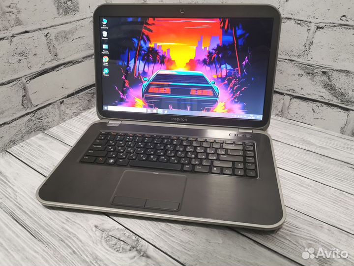 Игровой ноутбук Dell Core i7/8gb озу/Full HD