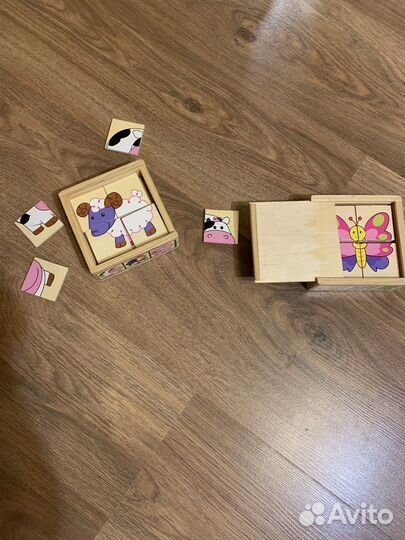 Деревянная мозайка