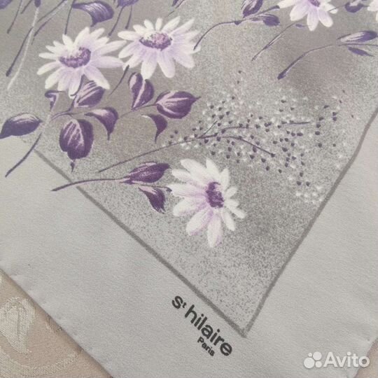 S' hilaire Красивый винтажный платокИталия нежный