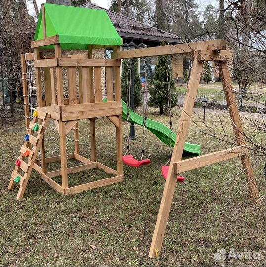 Деревянная Детская площадка Babygarden Play 10