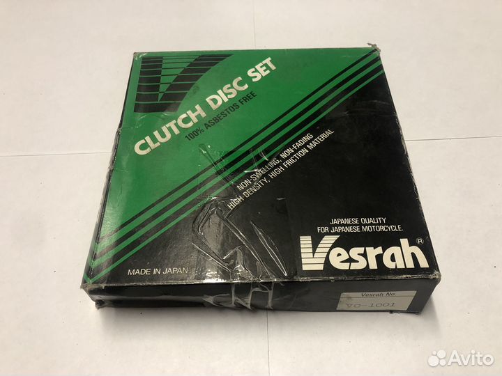 Фрикционные диски сцепления Vesrah VC-1001