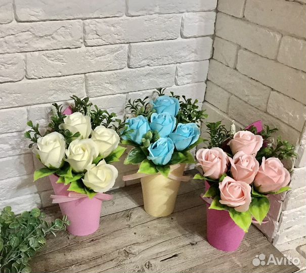 Пенные розы