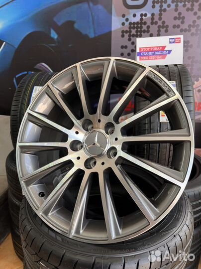 Диски Mercedes Benz r18 5*112 спицы amg 222