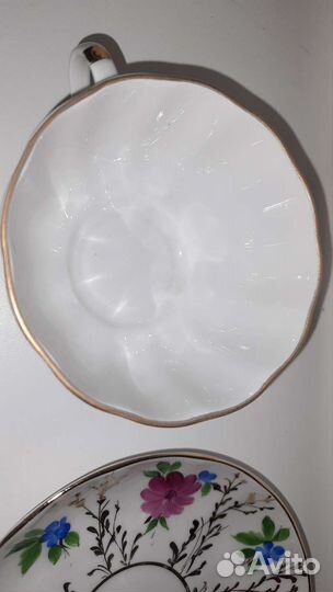 Предметы сервиза лфз золотые травки СССР