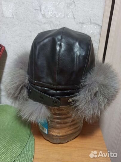 Шапка ушанка женская
