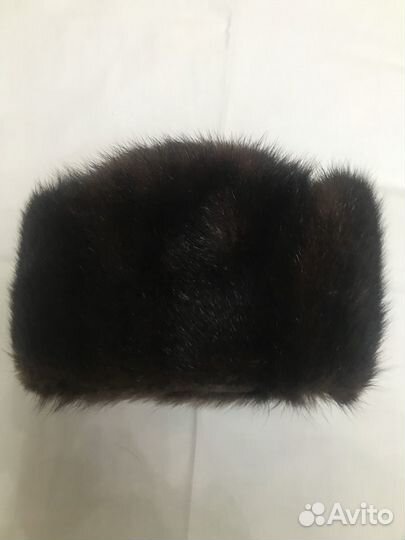 Норковая шапка мужская