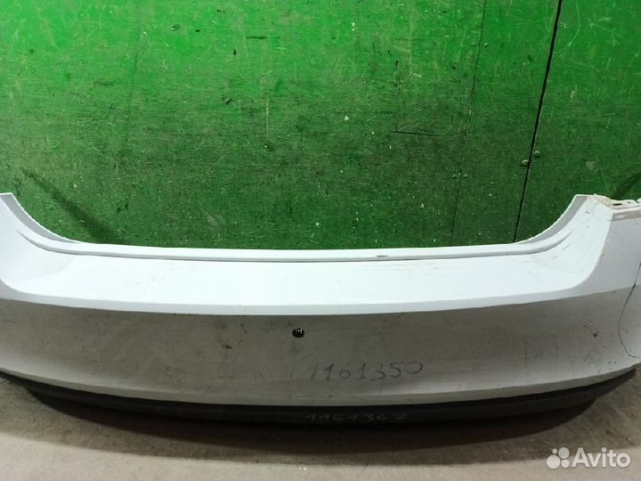 1161350 skoda rapid облицовка бампера заднего 2019