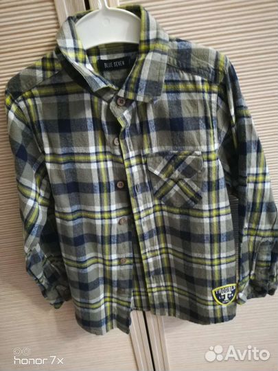 Рубашка для мальчика 104