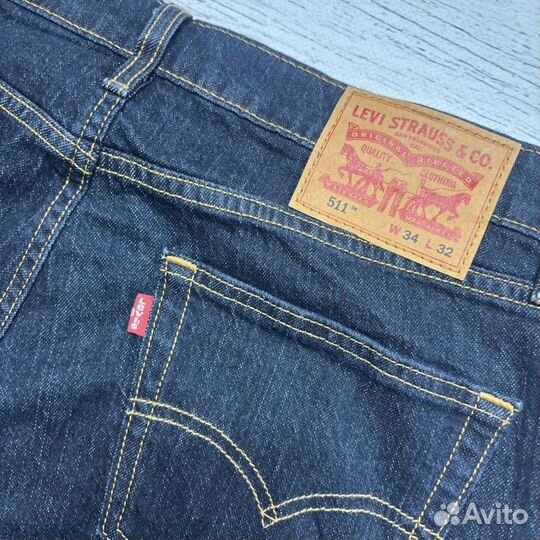 Джинсы Levis 511 34:32 оригинал