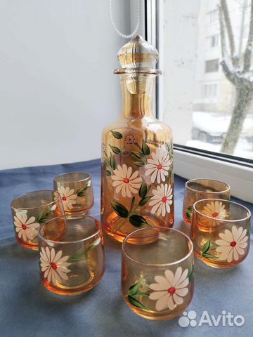 Графин с рюмками СССР купить в Брянске | Хобби и отдых | Авито