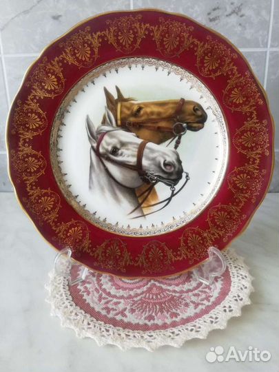 Старинные декоративные тарелки. Франция