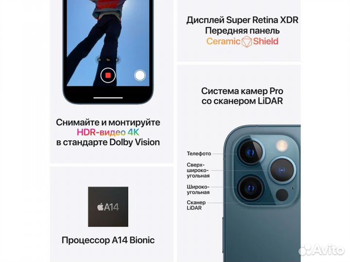 iPhone 12 Pro, 128 ГБ