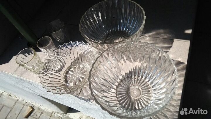 Праздничная посуда СССР тарелки