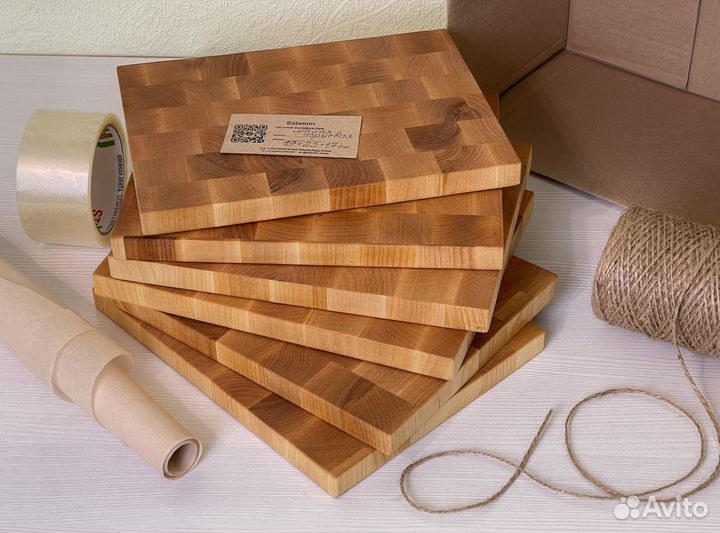 Малые торцевые разделочные доски