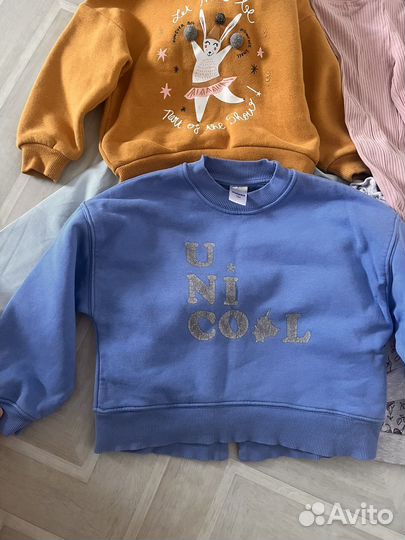 Вещи пакетом на девочку 98 104 110