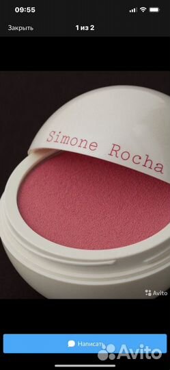 Simone rocha бальзам для губ и щек