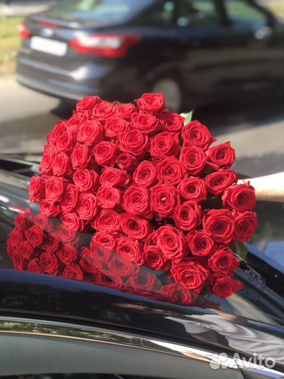 Цветы оптом розы, 201 роза, 101 роза